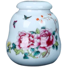 Небольшие контейнеры для чая, портативные мини керамические контейнеры для чая, ящики для чая хранения, контейнеры для чая