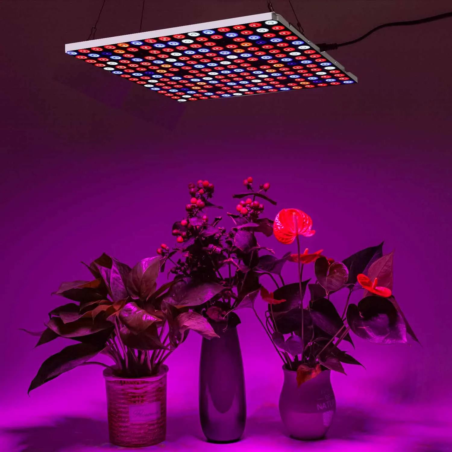JCBritw светодиодный светильник для выращивания, 90 Вт, AC85-265V, полный спектр, светильник для выращивания растений для комнатных растений, гидропоники, овощи, цветы, фрукты