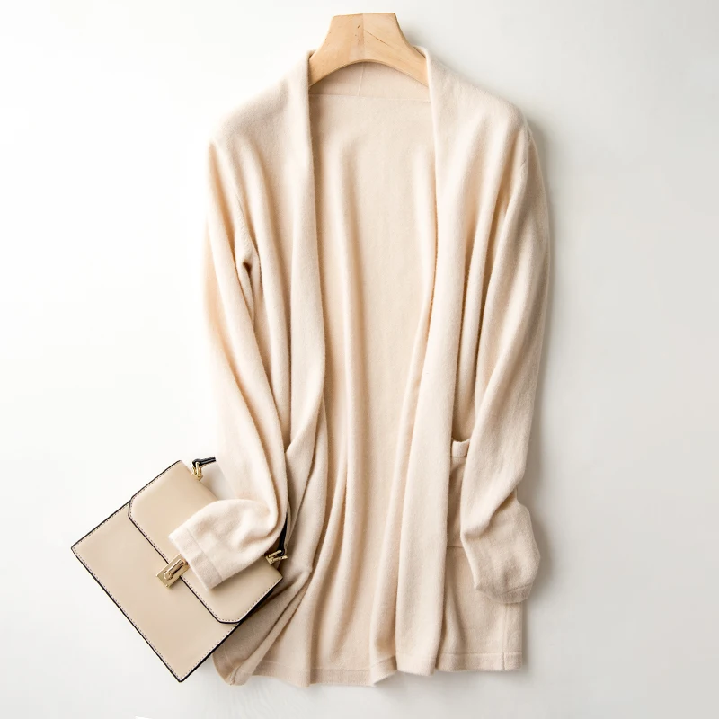 Top Grade Soft Sweaters Women 100% Wool  Knit