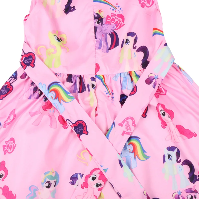 

Hot Selling Autumn Girls Princess Dress Formal Dress Cartoon My Little Floral Printed Dress Childrenswear
