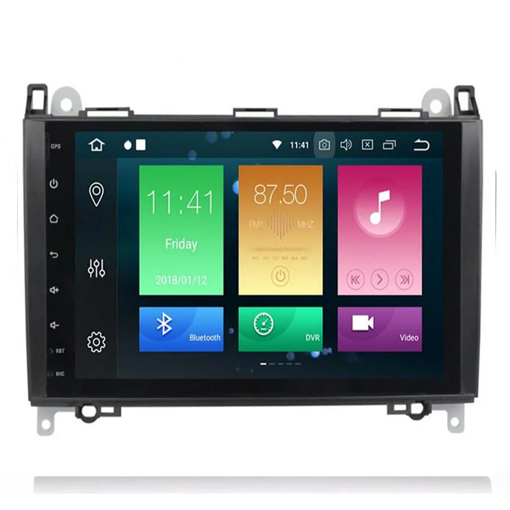 Cheap DSP IPS Android 9.0 4G 64G Car GPS For Mercedes Benz B200 Sprinter B class W245 B170 W209 W169 radio stereo no dvd player 2