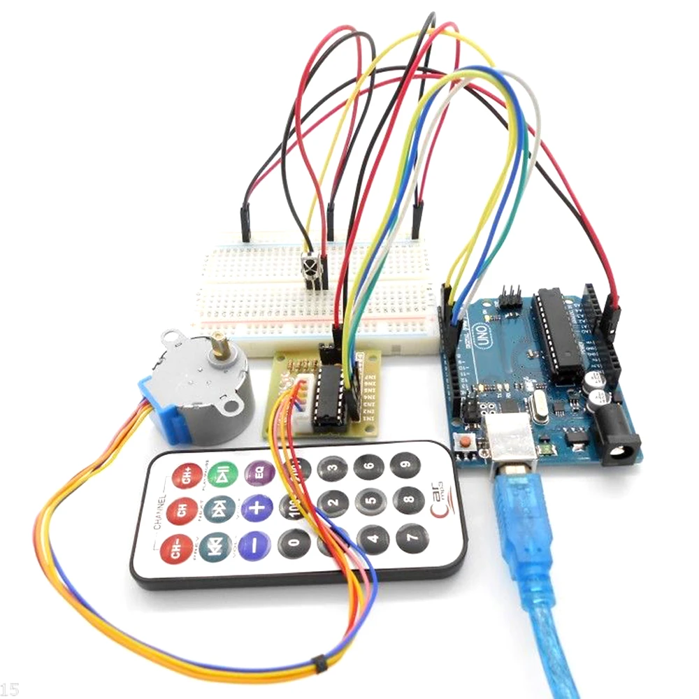 Motor de arranque programación de componentes electrónicos LED Kit de aprendizaje para Arduino Proyecto 