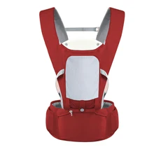 Передние крепежные петли Hip Seat Baby Carrier мягкий Хипсит(пояс для ношения ребенка) Воздухопроницаемый рюкзак Регулируемый Многофункциональный Ремень Через Плечо