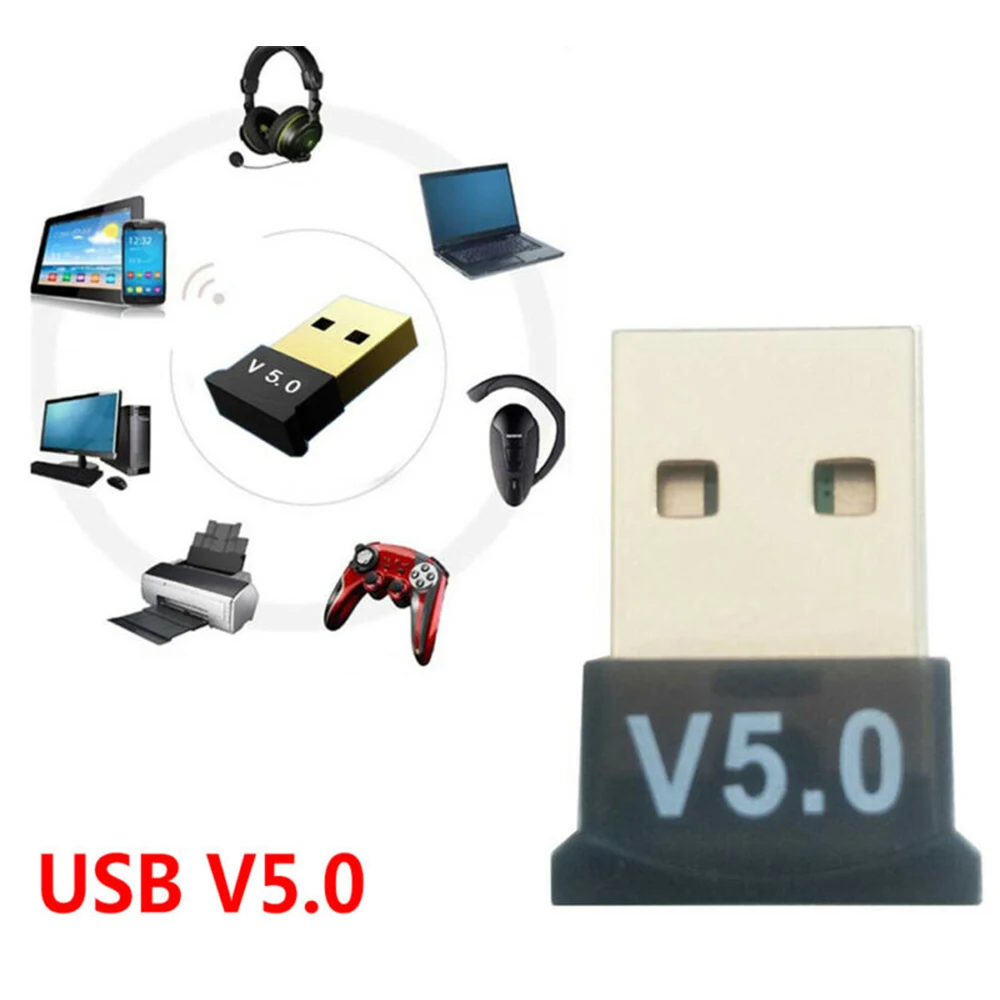 USB Bluetooth 5 0 беспроводной аудио музыкальный стерео адаптер ключ приемник для ТВ ПК