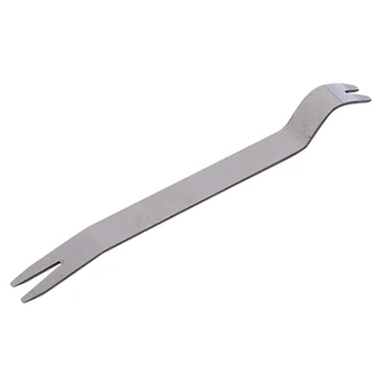 

24Cm Silver The Metal Plate Crowbar Car Audio Dismounting Door Trim Buckle Screwdriver Pry Installation Tool