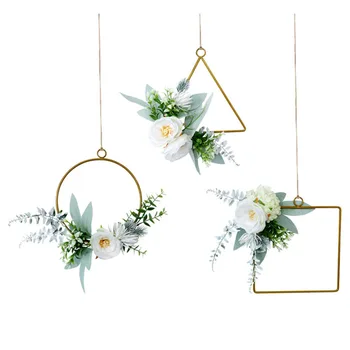 

1 Set Wall Dangling Decoration Artificial Garland Wedding Gift Set for Party