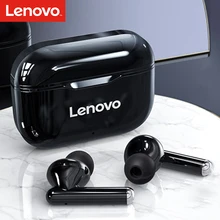 Lenovo LivePods LP1 flagowy Premium Edition prawdziwe bezprzewodowe słuchawki douszne BT 5.0 sportowe słuchawki TWS Stereo muzyka słuchawki z mikrofonem