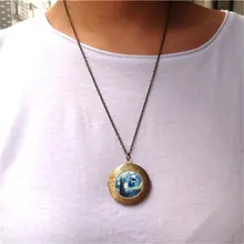 Ожерелье на заказ Новые аксессуары Ван Гог коробка времени ожерелье