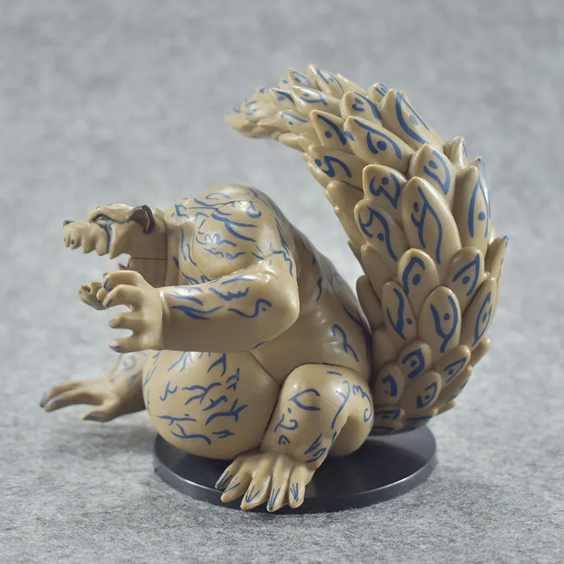 

Diffuse Dynamic Square Anime Naruto Konoha 8 Generation 2-A Tail Guard Crane Fox Tailed Beast Bag Garage Kit Model