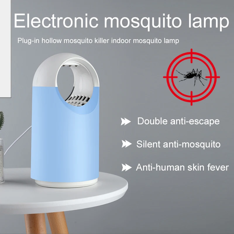 Zapper Москитная лампа USB светодиодный ловушка для насекомых летающие насекомые бесголосные электрические моли убийца антимоскитная лампа нежная 5 Вт вредитель жук