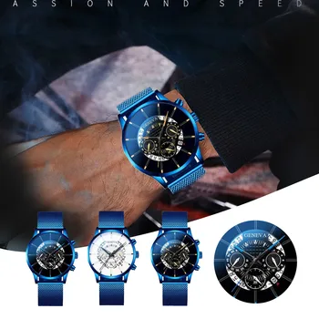 Reloj analógico de acero inoxidable para hombre, nuevo accesorio de pulsera de cuarzo resistente al agua con calendario, complemento Masculino de marca de lujo con diseño informal, perfecto para negocios