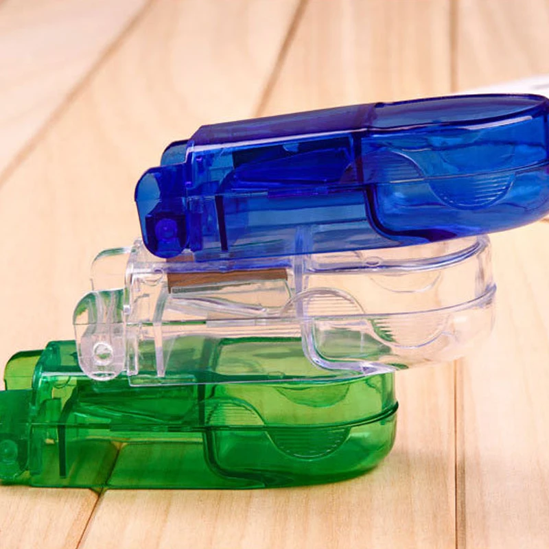Medicine Pill Holder Tablet Cutter Splitter Pill Case 3 Colors 1 Pcs Mini Useful Portable Storage Box 30FP17
