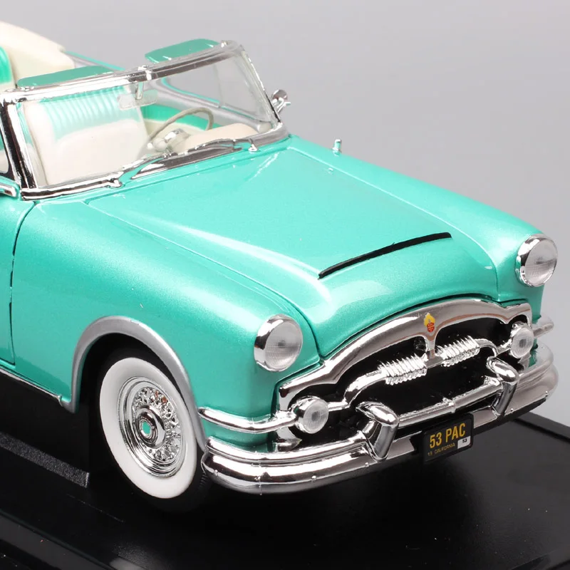 1:18 бренды люкс большой ретро 1953 Packard Caribbean модели автомобилей масштаб литой автомобиль детская коллекция