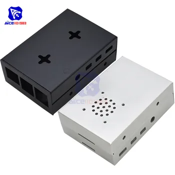 

diymore Raspberry Pi 4 Model B Case CNC Aluminum Case Ultra-thin Metal Shell for Raspberry Pi 4 Model B