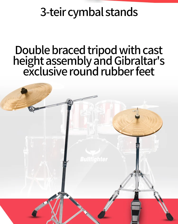 Средний вес с двойным креплением Hi-Hat Stand