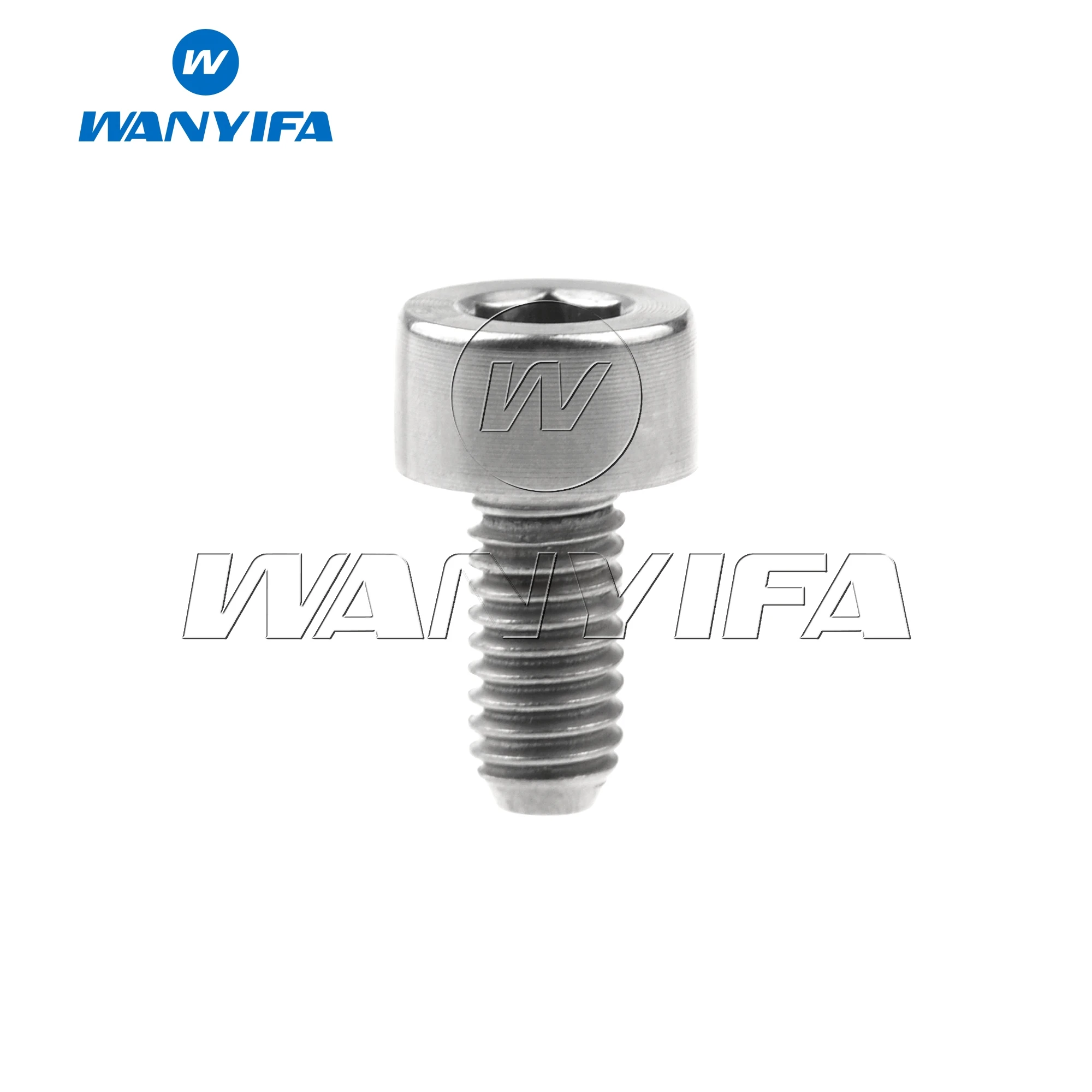 Титановый "Wanyifa" M3x6 8 10, 12, 15, 18 мм клеймо болт для велосипеда Титан застежка-молния