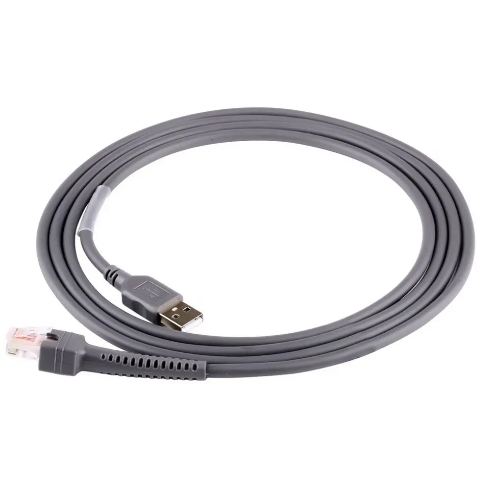 6 футов USB к RJ45 кабель для символ LS1203 LS2208 LI2208 LS3008 LS4208 DS6708 сканер штрих кода CBA U01