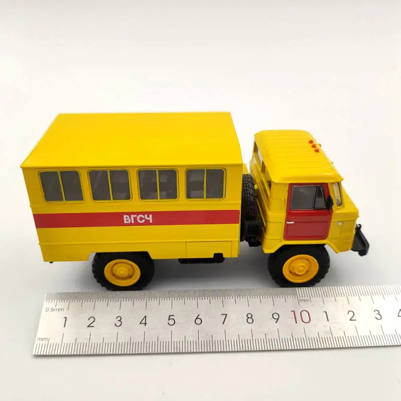 DeAgostini 1:43 ГАЗ-66 ВГСЧ СССР транспортных средств, литьё под давлением модельных автомобилей игрушки