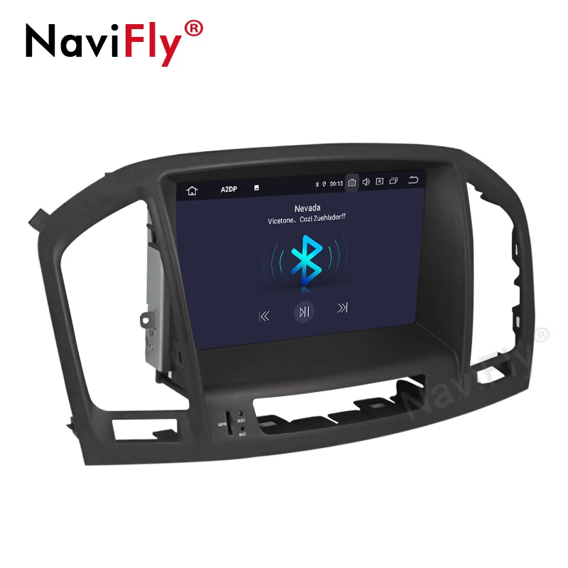 Best NaviFly IPS DSP Android 9.0 Car Multimeida Player GPS Navigation for Opel/Vauxhall/Insignia CD300 CD400 2009-2012 with Wifi BT 3