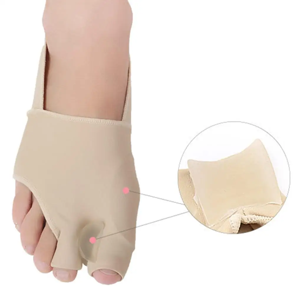 Hallux Valgus Correction Big Toe Bunion Separator Corrector Foot Cover Thumb valgus corrector Double toe cover relieve pain tool