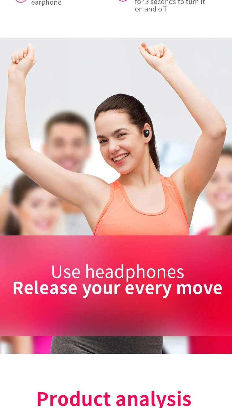 CALETOP Bluetooth 5,0 наушники TWS IPX5 водонепроницаемые наушники-капельки HiFi с сенсорным микрофоном 2600 мАч зарядное устройство чехол с беспроводным зарядным устройством