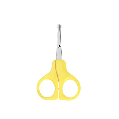 Yellow Nail Care Уход за ногтями ноготь кусачки Детские кусачки для ногтей уход за новорожденными Дети Безопасность ножницы из нержавеющей стали случайный - Цвет: Yellow Nail Care