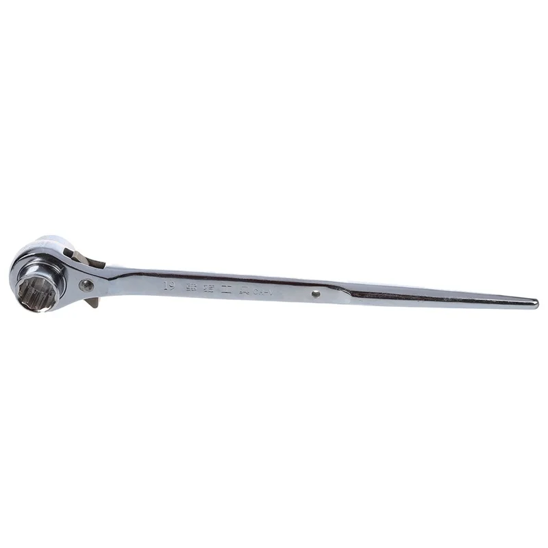 

Ratchet Spanner 19 mm / 22 mm Combination Wrench Repair Tool Kit (silver)