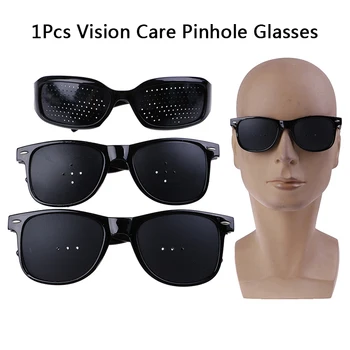 

3Styles Eyesight Improve Unisex Vision Care Pin Hole Eyeglasses Glasses Eye Exercise Plastic Natural Healing Cheap