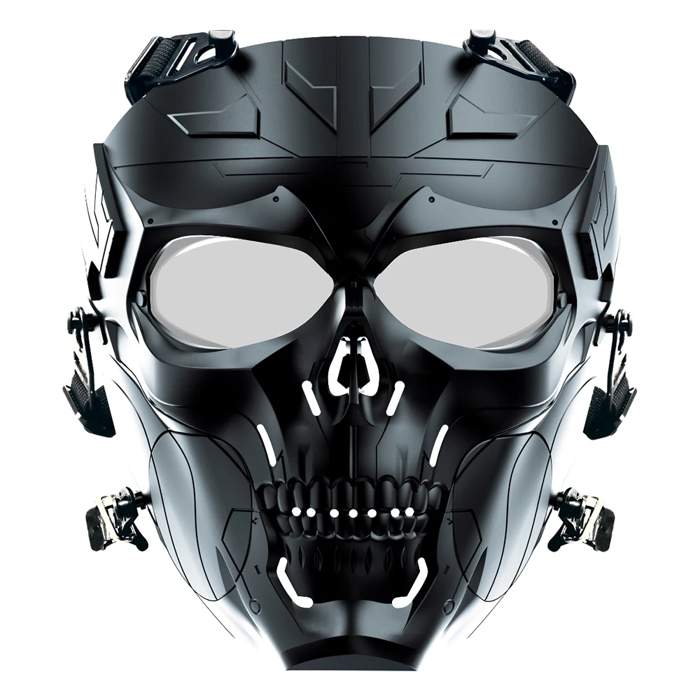 

Airsoft Mechanical PC Lens Skull Mask Outdoor Sports Hunting Tactical Field Protection Full Mask CS Game Military Paintball Mask