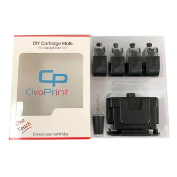

Civoprint Smart Cartridge DIY Refill kit for canon PG-510 CL-511 PG-512 CL-513 PG-545 CL-546 PG 815 CL 816 PG 210 CL 211