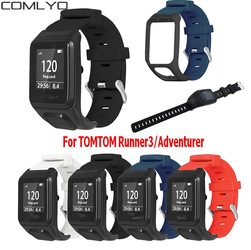 Top Quality Smart Watch Wristband For TOMTOM Runner 3 Strap Wrist Replacement Bracelet Band for Adventurer Watchband | Электроника