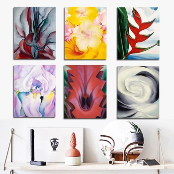 

Georgia o'Keeffe Best Wallpaper Canvas Painting Print Living Room Home Decoration Artwork Modern Wall Art Oil Painting Posters