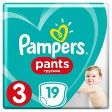 Трусики Pampers Pants 3(6-11 кг) 19 шт