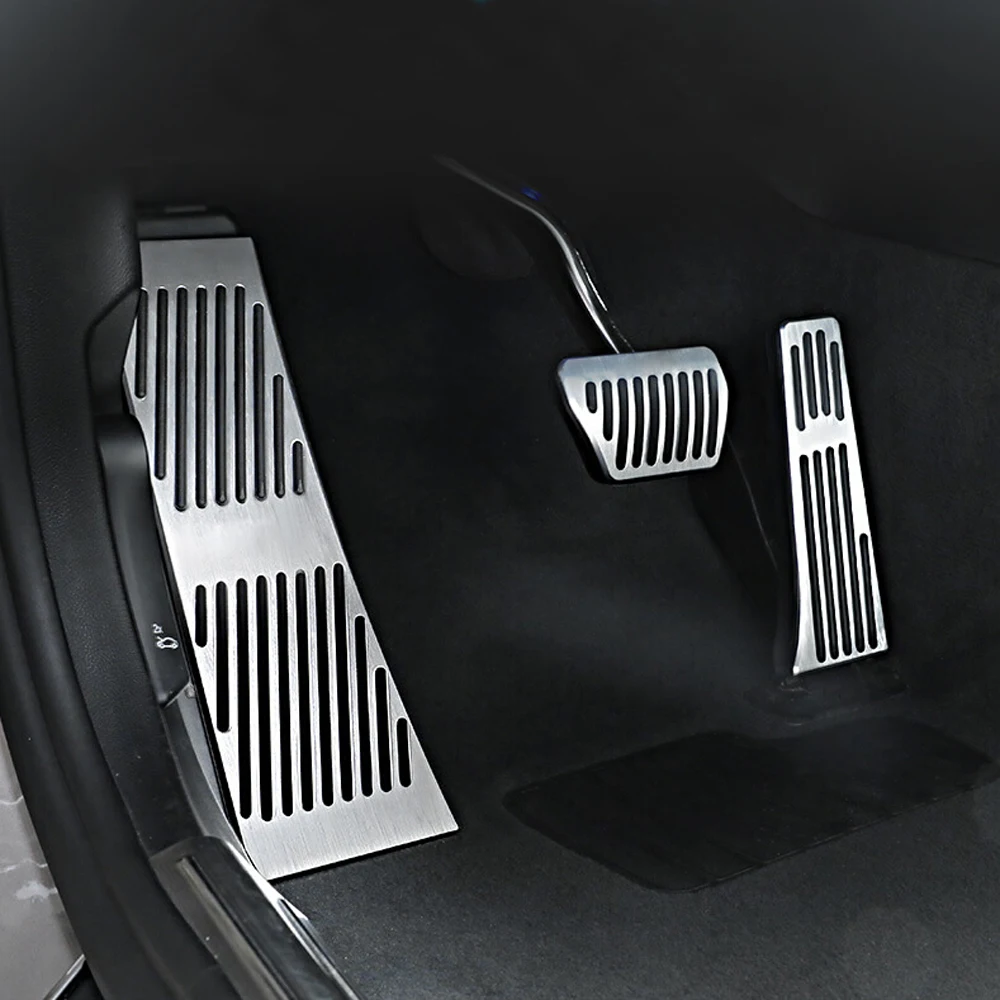 Car Styling Accessories Gas Fuel Brake Footrest Pedal For BMW 3 5 series E30 E32 E34 E36 E38 E39 E46 E87 E90 E91 X5 X3 Z3 car accessories car pedals