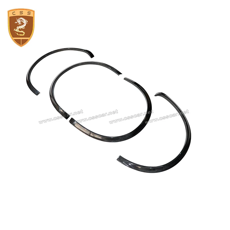 

4PCS Carbon Fiber Wheel Eyebrow Trim Fender Flares For Maserati Levante 16-18 Car Accessories