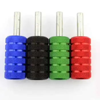 

25/30/35mm Aluminum Alloy Tattoo Handle Tattoo Machine Grips Kit Anti-slipping Knurled Surface Art Accessories Hot Sale