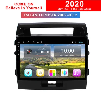 

2G RAM 9 Inch Android 9.0 Car GPS For Toyota Land Cruiser 2007-2012 Navigation Screen System Stereo Bluetooth Audio Head Unit