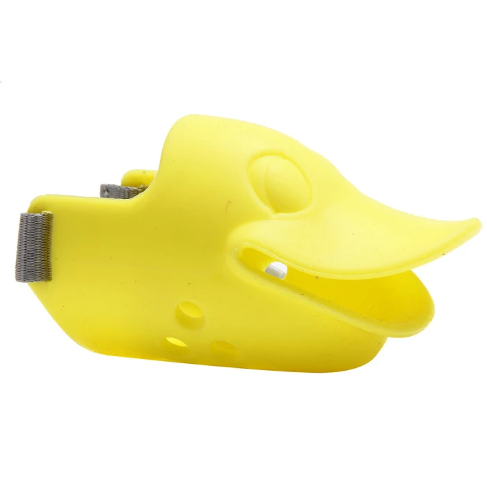 Silicone Anti Bite Duck Mouth Shape Dog Mouth Covers Luminous Anti-Called Muzzle Masks Pet Mouth Set Biteproof DC156