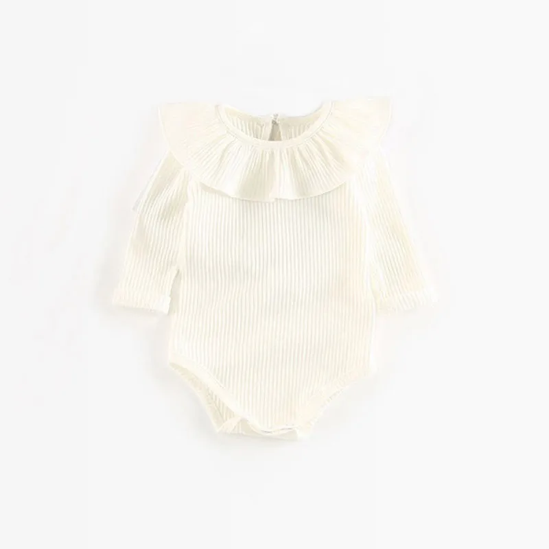 Baby romper 1 Зимние комбинезоны для маленьких девочек; осенняя одежда принцессы для новорожденных; одежда для От 0 до 2 лет девочек и мальчиков; комбинезон с длинными рукавами; одежда для малышей - Цвет: Baby romper 1