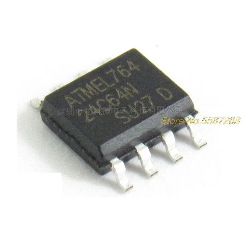 10pcs/lot AT24C64 24C64 24C64N SOP8 EEPROM memory SOP New Original | Автомобили и мотоциклы
