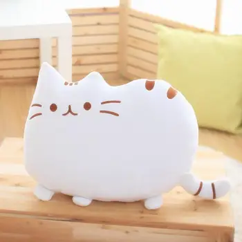

10Kawaii Biscuits Cat Pillow Plush Cushion Brinquedos With PP Cotton Stuffed Animal Plush Toys Dolls Kids Home Decoration