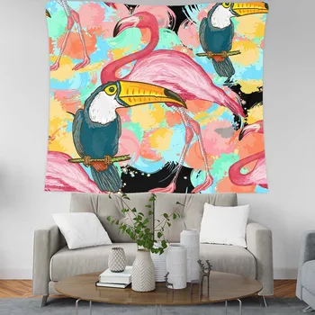 

Flamingo Tapestry Indian Mandala Bohemian Tapestry Wall Tapestry Wall Hanging Tapiz Pared Mandala Wall Hanging TAP503