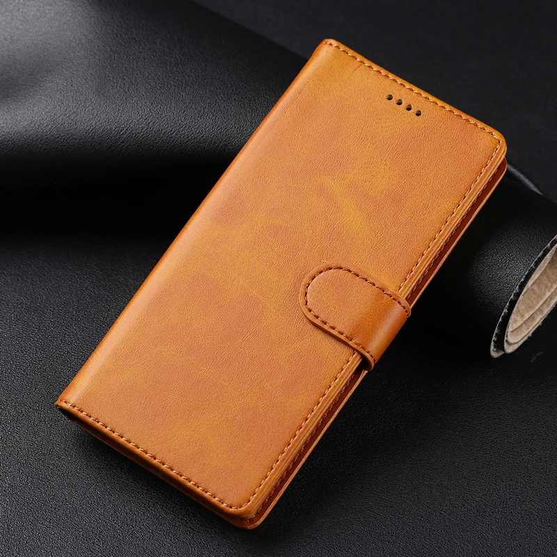 Флип-чехол в стиле ретро для Samsung Note10 кошелек из телячьей кожи кожаный