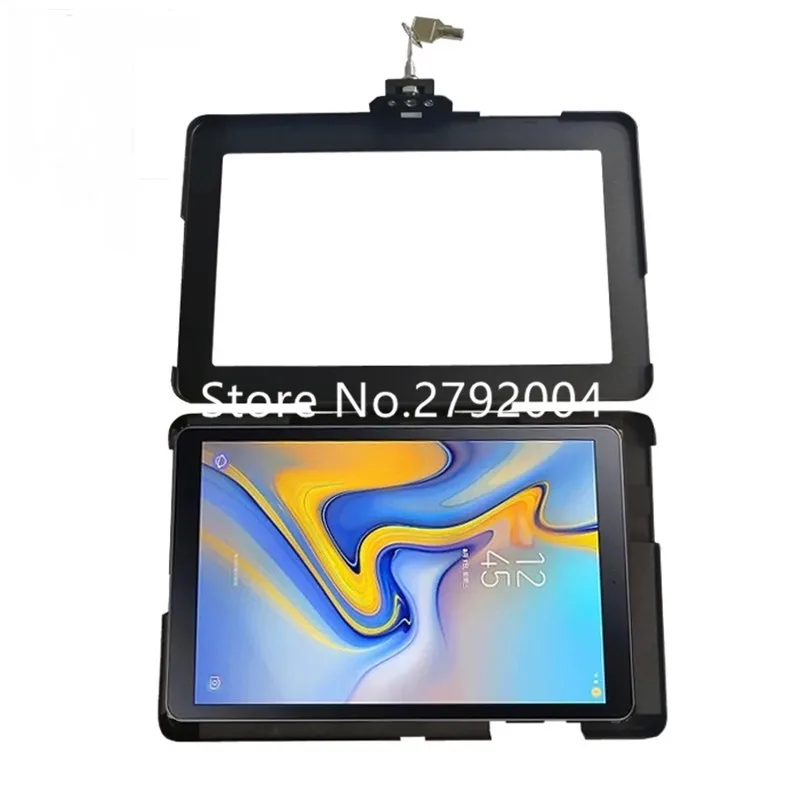 Case de Montagem na Parede em Liga de Alumínio Suporte para Samsung Roubo de Exibição Polegada Tablet Android Galaxy Tab um Anti 10.5 pc 3 Sistema EAS