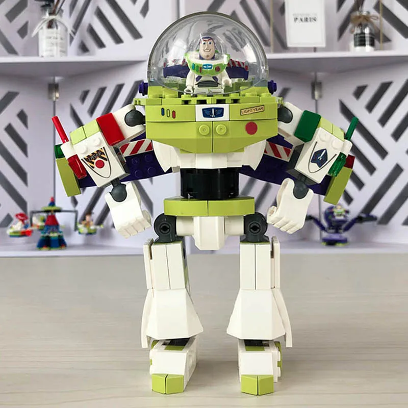 

243pcs Toy Story 4 A Buzz Lightyear Mech Robots SY941 Super Heroes Construct Figure Building Blocks Toys For Children