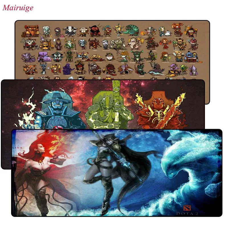 

DOTA Gaming Mouse Pad Large 900*400*3 Gamer Mousepad Soft Rubber Mat Comfortable For Computer Mouse Pads With Lock Edge
