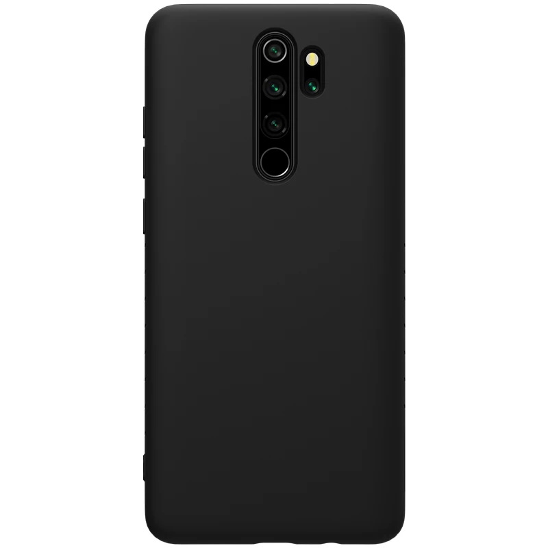 NILLKIN прорезиненный ТПУ чехол для Xiaomi Redmi Note 8 Pro силиконовый Гладкий защитный чехол для Redmi Note 8 Pro Чехол - Color: Black