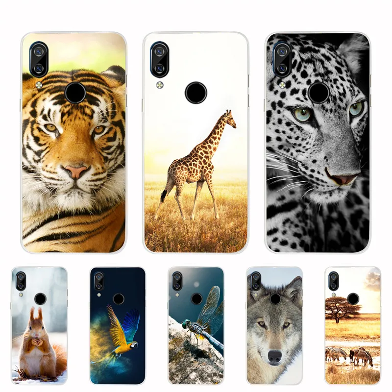 Animal Patterned Phone Case For BQ 6040L Magic Silicone Soft Cover For BQ-6040L Cases Back Covers for BQ Magic 6040L Shell