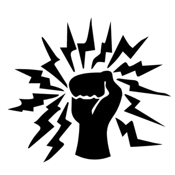 

16*14.2cm Cool Graphics Electrician Lightning Bolt Occupation Car Vinyl Decal Sticker Be Different Car Accessories