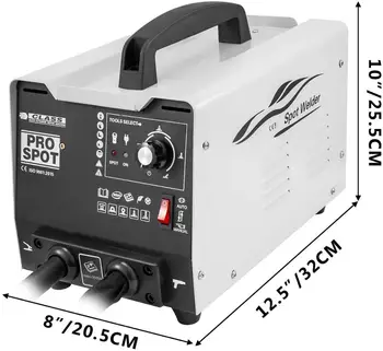 Cheap 3500A Dent Puller Spot Welder 1.8KW 2 Welding Guns Bonnet Roof Panel